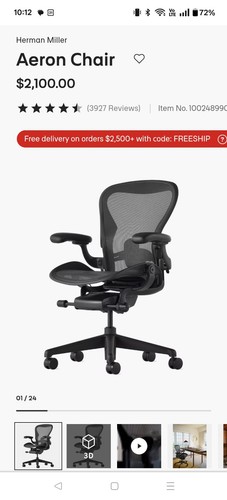 New herman miller - new,